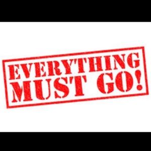Everything must go!! PRICE DROP  **Offering half off Message for more details!**